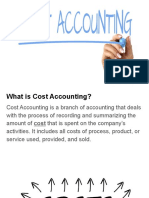 Introduction To Cost Accounting