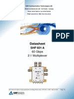 Datasheet SHF 601 A