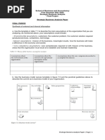 School of Business and Accountancy First Semester 2021-2022 Strategic Business Analysis Final Project Strategic Business Analysis Paper Final Period