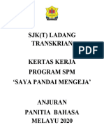 Kertas Kerja Program Ejaan 2020