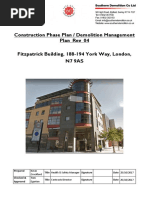 Construction Phase Plan / Demolition Management Plan - Rev - 04 Fitzpatrick Building, 188-194 York Way, London, N7 9AS