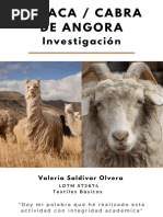 Alpaca y Cabra de Angora