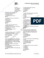 MBR Pathology Mock Exam 2021