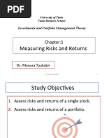 Chapter1 Measuing Risk and Return