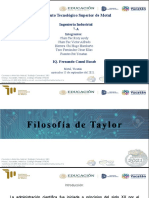 Presentación Filosofía de Taylor