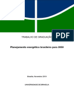 Planejamento Energético Brasileiro para 2050