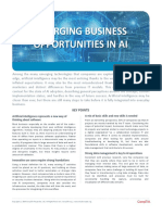 Emerging Business Opportunities in Ai: Research Report