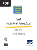 Introduccion A La Seguridad Social