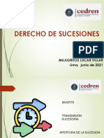 Derecho de Sucesiones - 25 Junio 2021