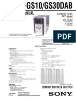 Sony HCD Gs10 Gs30dab Ver 1 3 SM PDF