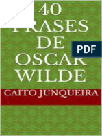 40 Frases de Oscar Wilde