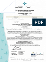 Todo Led 11306e24. Certificado - F