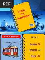 Guess The Transport Fun Activities Games Games 58642