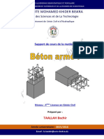 Cours Beton Arme 1 - L3 GC