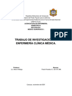 Trabajo de Investigación de Enfermeria Clinica Médica