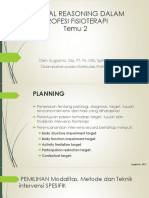 2.clinical Reasoning Profesi Fisioterapi Temu 2