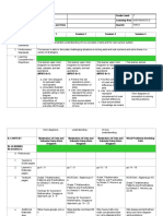 Grade 7 Daily Lesson Log School Grade Level Teacher Learning Area MATHEMATICS Teaching Dates and Time Quarter