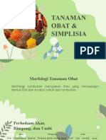 Morfologi Tanaman Dan Simplisia