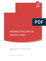 TF - Amin de Operaciones