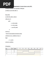 Experiment 1:: Design All Gates Using VHDL