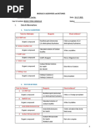 Organic Chem. Lab. M6 ACTIVITY SHEET PCCH103L Santos Ronzel ANgelo M.