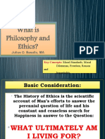 What Is Philosophy and Ethics?