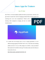 3 Top Fitness Apps For Trainers: My PT Hub