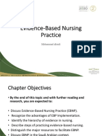 Evidence-Based Nursing Practice