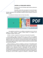 Tema 1. Introducción A La Fisiología Vegetal