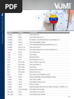 VUMI Proveedores Preferenciales en Venezuela 9 de Marzo 2021