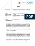 Modelo de Informe de Charla - Discriminación e Integración