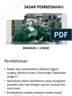 Konsep Dasar Pembedahan