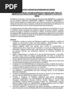 Implementación Del Sistema de Medición Avanzada (Ami), para Las