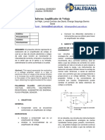 Informe 4 Conversor de Voltaje A Corriente - Filiph Bravo - Dennis Chango - Joe Lomas