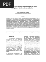 Delimitación y Caracterización Morfométrica de Una Cuenca Hidrográfica Usando Sistemas de Información Geográfica