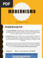 MODERNISMO