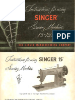 Singer 15-125 Manual