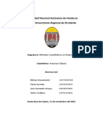 Metodos Cuantitativos en Finanzas 1 Tarea 1, Ejercicios y Problema de Autoevaluacion