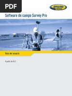 Software de Campo Survey Pro: Guía Del Usuario