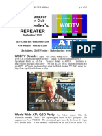 TV Repeater's Repeater: Boulder Amateur Television Club