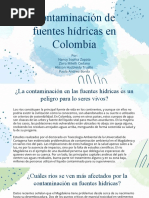 Exposición-Contaminación en Fuentes Hídricas