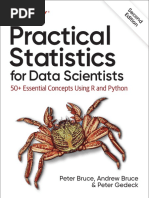 2020 Practical Statistics For Data Scientists - 50+ Essential Concepts Using R and O'Reilly Media