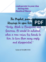 The Prophet, Peace and Blessings Be Upon Him, Said