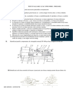 Test Frezare Strunjire 1