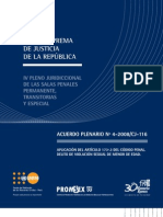 Acuerdo Plenario N'4-2008/CJ-116. Aplicación Del Artículo 173'.3 Del Código Penal. Delito de Violación Sexual de Menor de Edad.