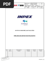 Fire and Gas Detection Philosophy PDF