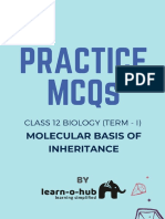 Class 12 Biology - Molecular Basis of Inheritance - Mcqs