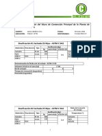 Dosificación Lechada Inyección Anclajes