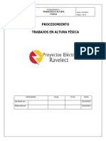 Procedimiento Trabajos en Altura Física Ravelect Rev.1