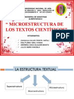 4 Microestructura de Los Textos